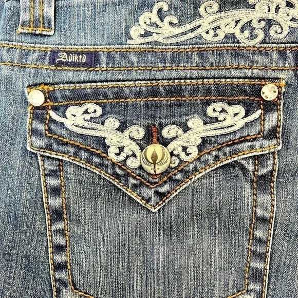 Adiktd Women's Denim Bootcut Lowrise Women's Jeans Size: 10/31 - Picture 6 of 11